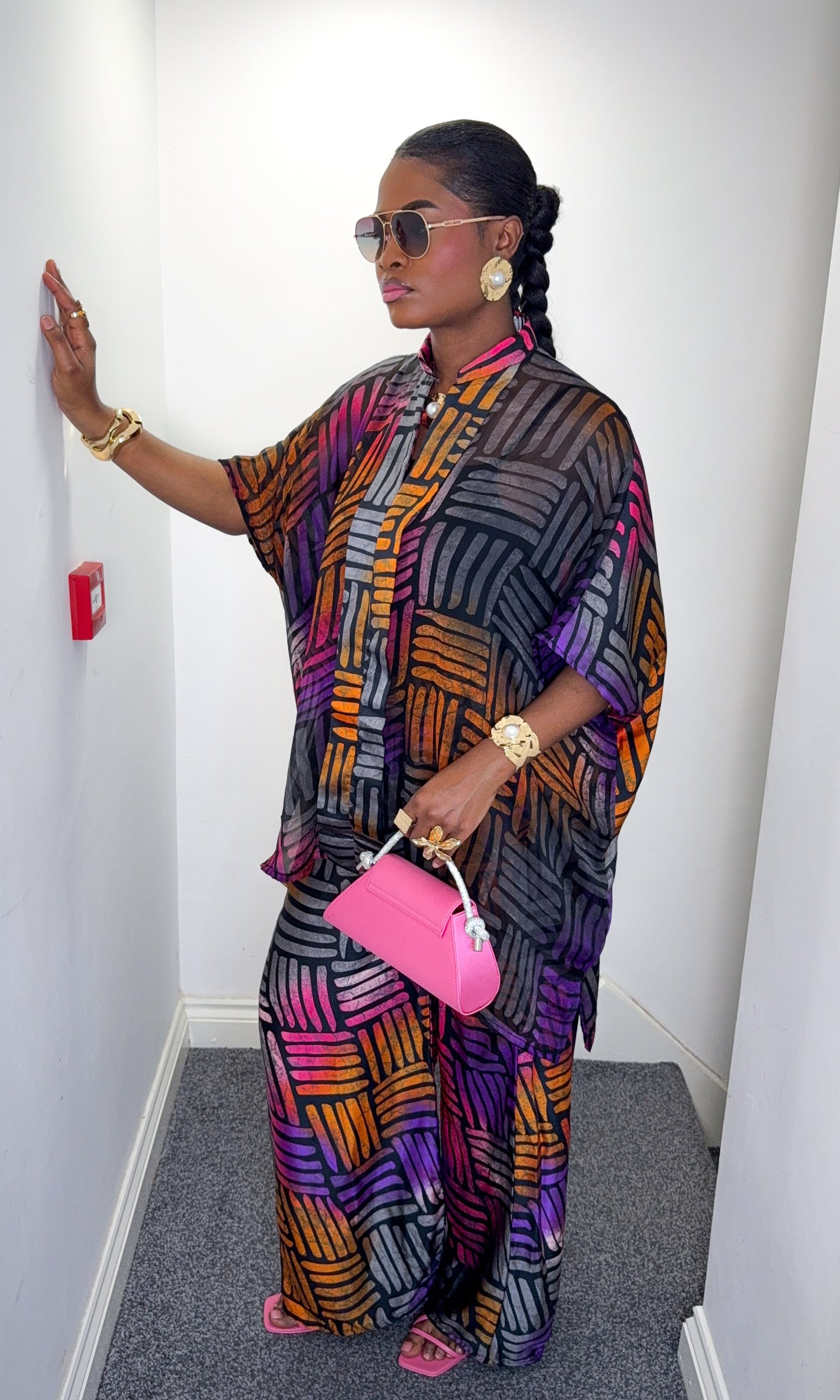 TENI - GREY AND PINK