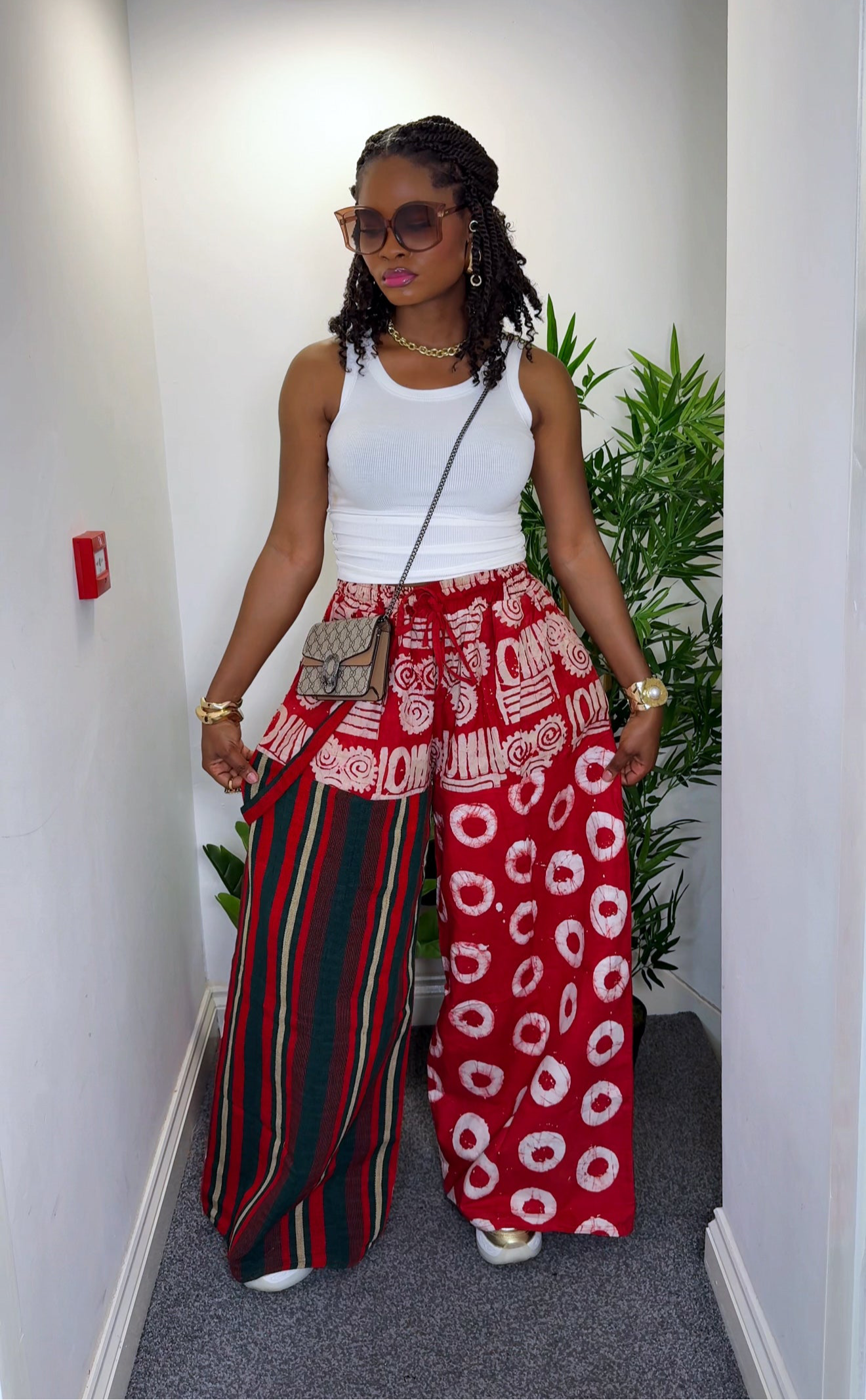 ANWULI (Red Adire)